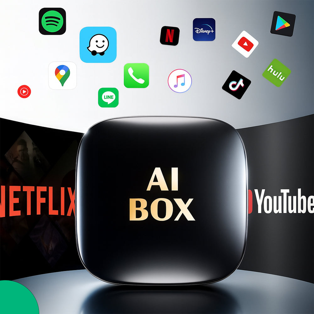 CarPlay AI-Box | YouTube & Netflix | Apple CarPlay Und Android Auto