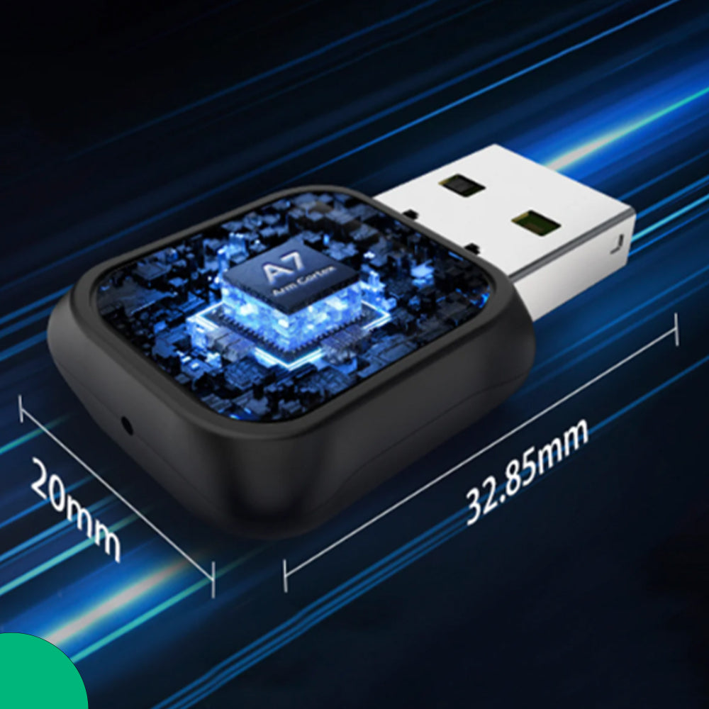 2-in-1 CarPlay Dongle | Ultrakompakt | Apple CarPlay Und Android Auto